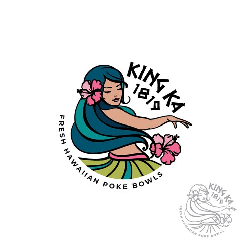 Hula Dancer Logo