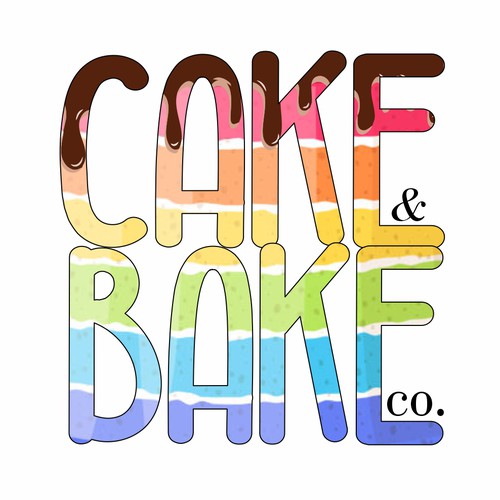 funky logo for bakeshop