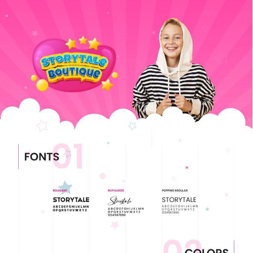 Kid Wear Website Design