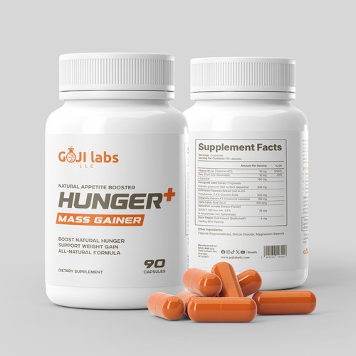 Supplement Label Design