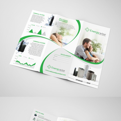 Tri-fold Letter brochure design