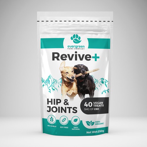 CBD pet treat packaging