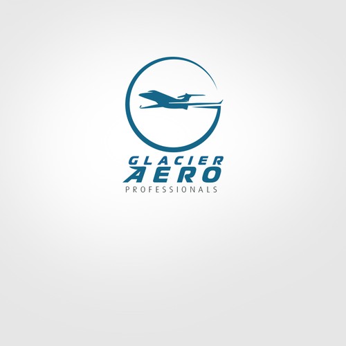 JET AVIATION logo for Glacier Aero.
