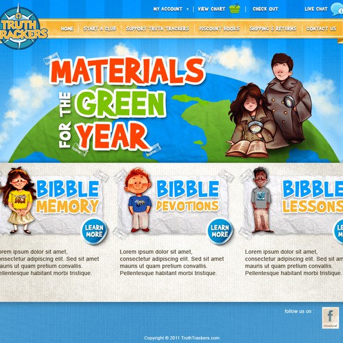 Website Design for Ecommerce Business - Children Books and Awards Retailer