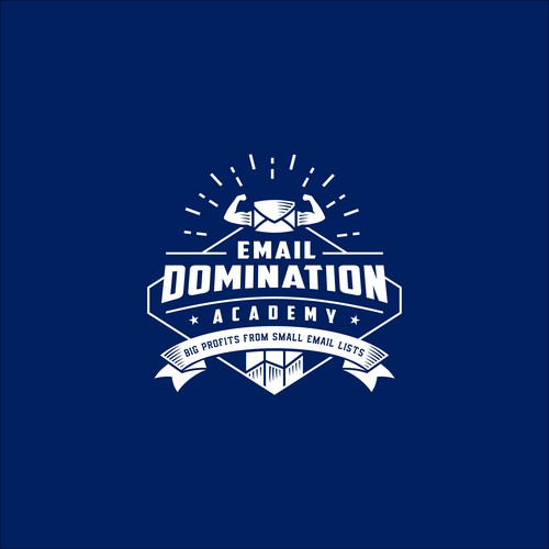 Kick Ass Logo Concept for EMAIL DOMINATION ACADEMY