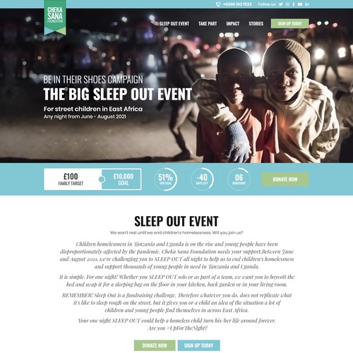 Sleep:Out Campaign