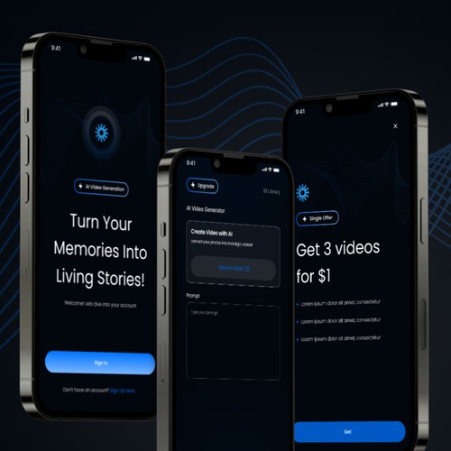 ReelAI App UI