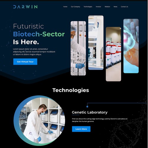 Darwin Website Design