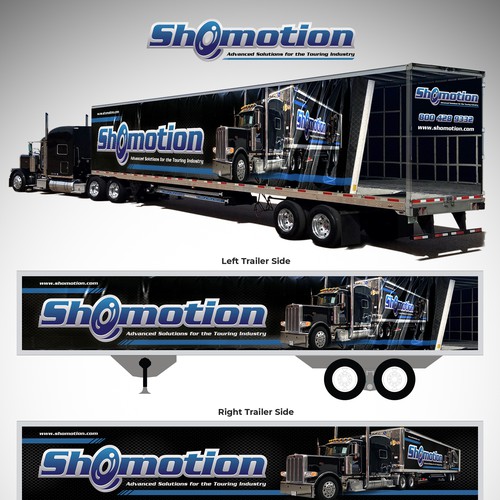 3D Trailer Wrap for Shomotion