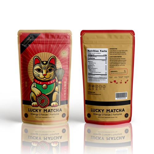 Lucky Matcha – Premium Matcha Packaging