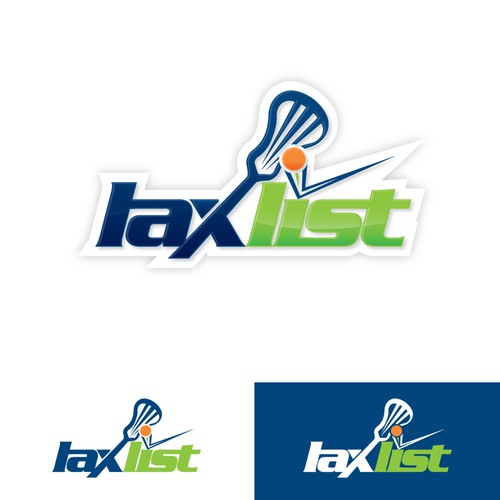 Official Logo needed for Lax List, a web app for lacrosse fans