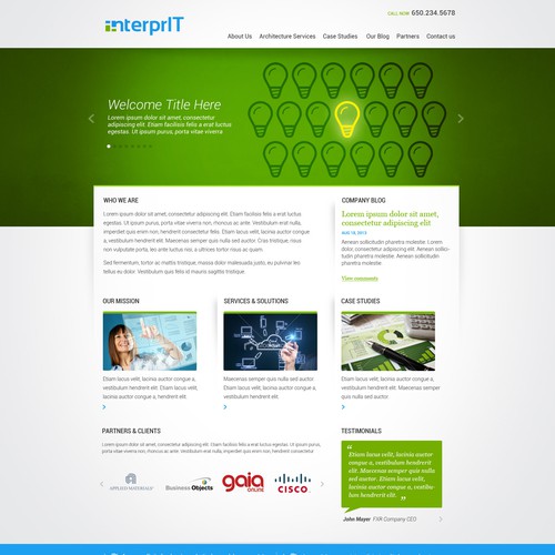 New website design wanted for interprIT
