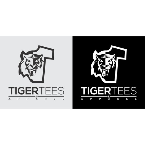 Tiger Tees & Apparel Logo