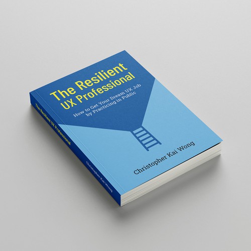 Elegant E-book cover for UX professionals. 