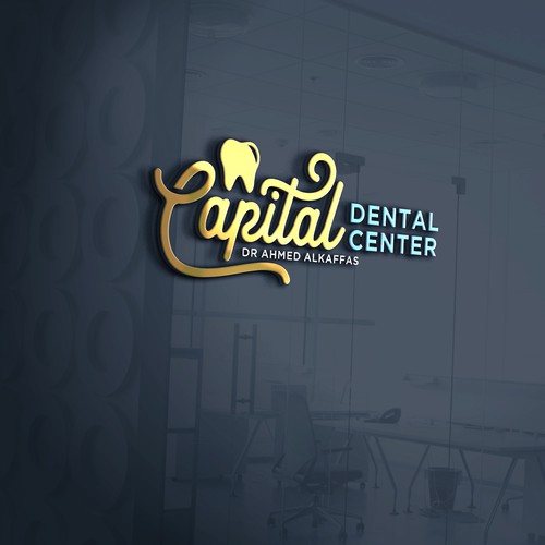 Logo for a dental care clinic