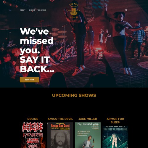 SQUARE ONLINE STORE | Design for Nile Theater