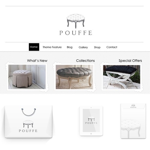 Logo design for an online furniture company