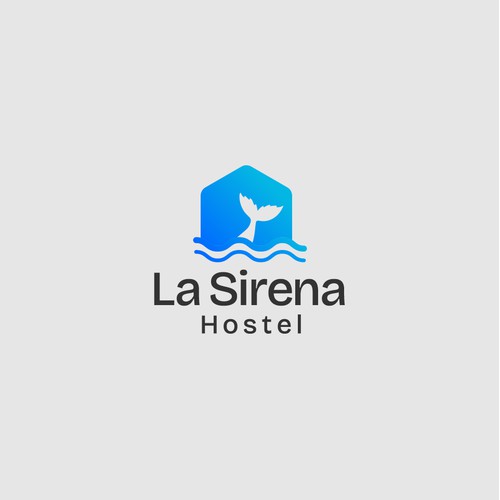 La Sirena Hostel Logo Design