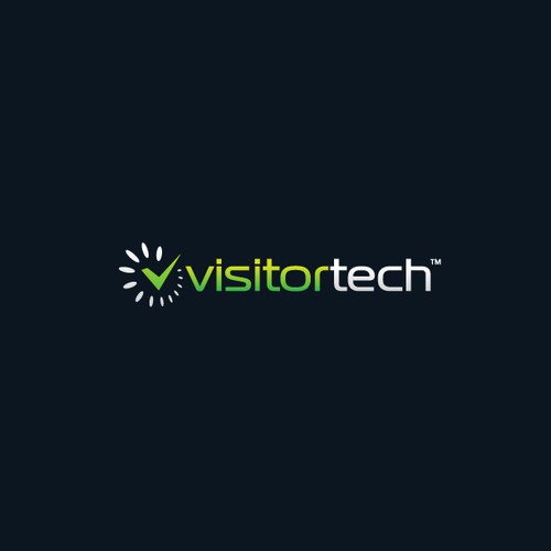 Logo Design for Visitor Tech