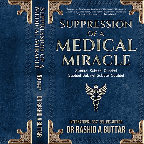 Book cover concept for Dr Rashid A Buttar