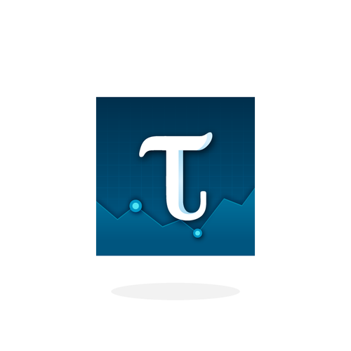 Icon for Ticker Tycoon, a stock market simulation/strategy game for mobile.
