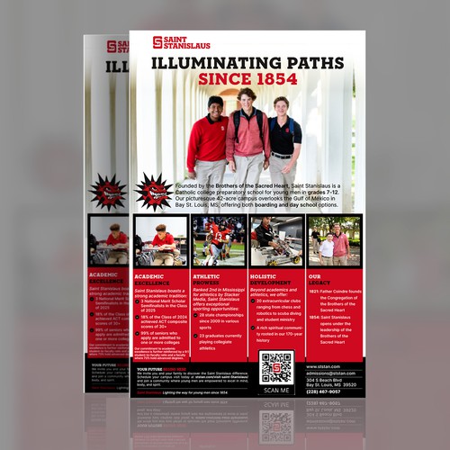 Full Page Newspaper Advertisement for school