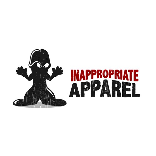 Need logo for "Inappropriate Apparel", get your mind IN the gutter!