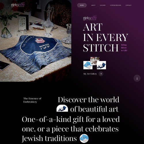 Artistic Website 