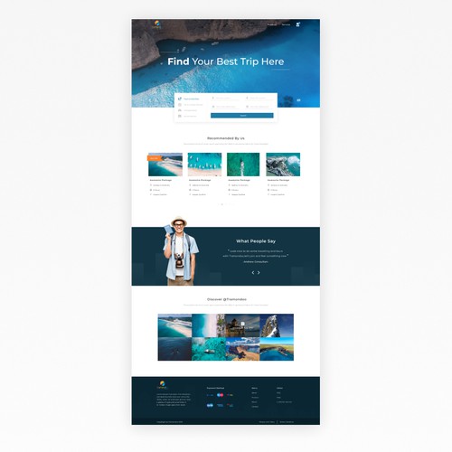 Tramondoo Website Design