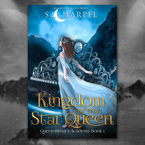 Kingdom of the Star Queen Book cover design by Jamesy Designer®