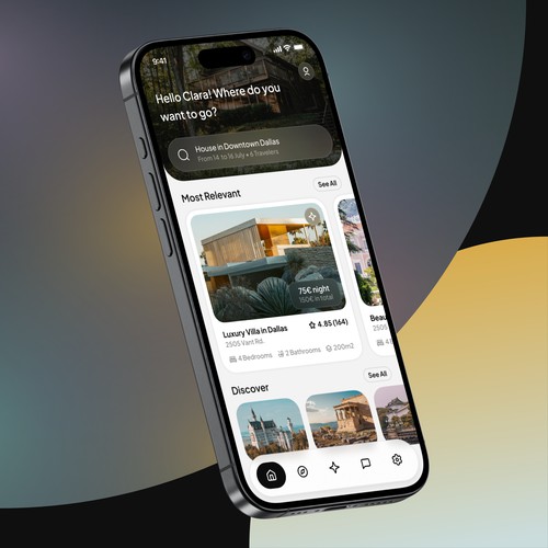 Stay iOS App Design