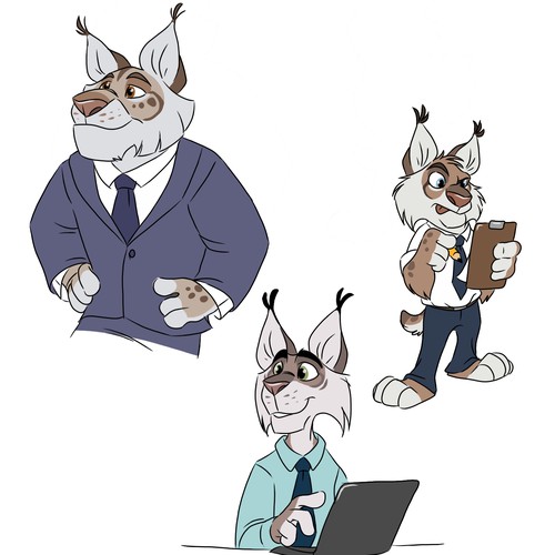 More lynx character designs