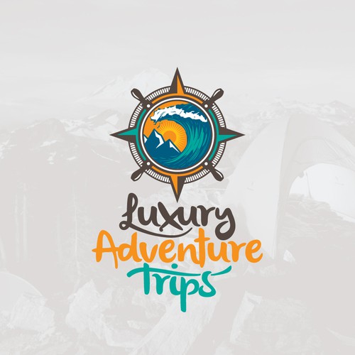 Logo Concept for "Luxury Adventure Trips"