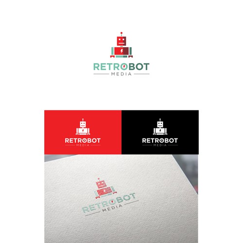 Retrobot logo concept