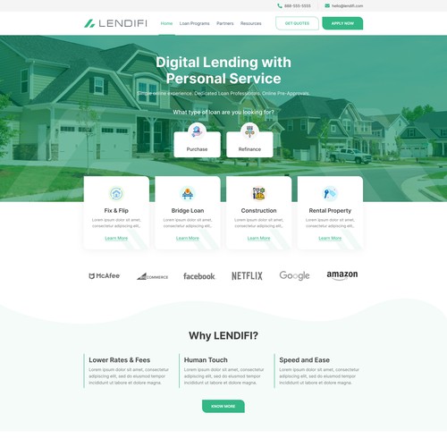 Online Mortgage Company