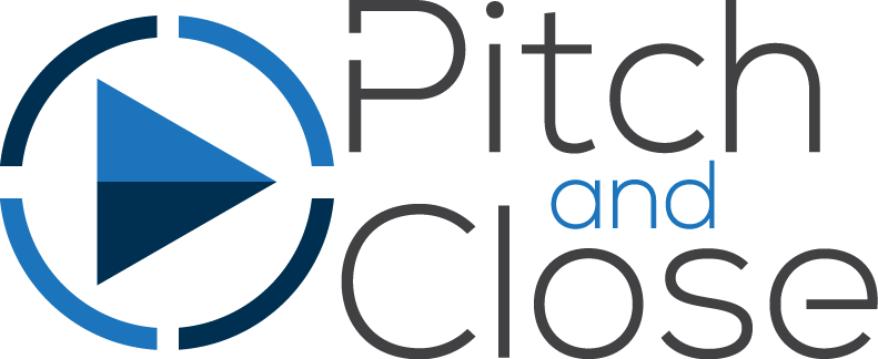 Logo for entrepreneurs pitch their ideas to investor