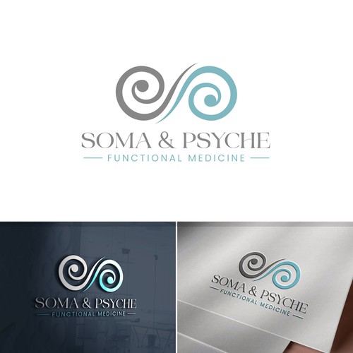 Logo design concept for Soma & Psyche Functional Medicine