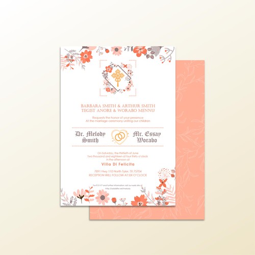 Wedding Invitation 