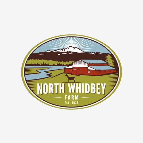 logo for North Whidbey Farm