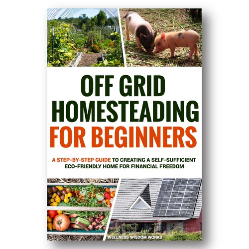 Cover for book about off grid life
