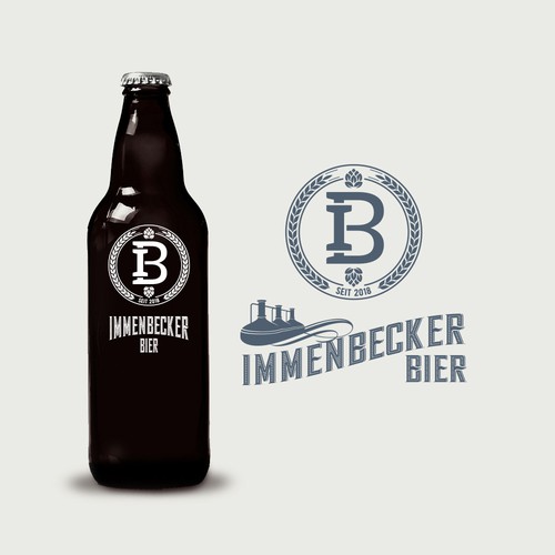 Elegant logo for a traditional German brewery