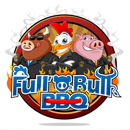 logo for Full of Bull BBQ