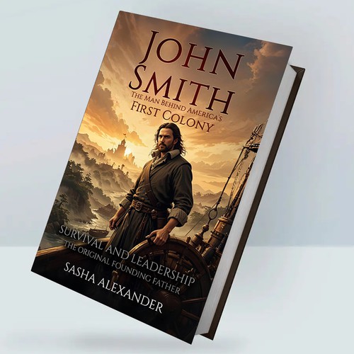Book Cover Design: John Smith – The Man Behind America’s First Colony