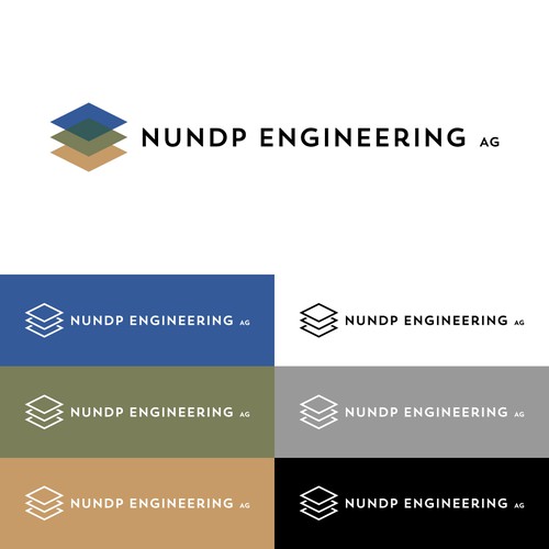 Logo concept for NundP Engineering