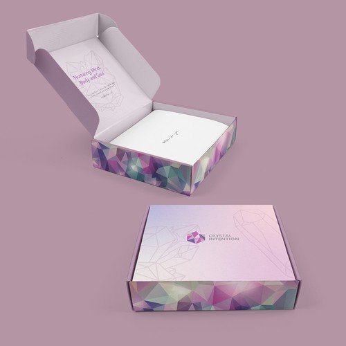 Packaging Crystal Intention