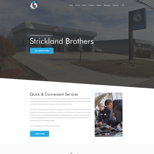 Strickland Brothers Franchise Design