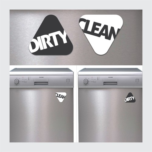 Dishwasher Magnet Sticker