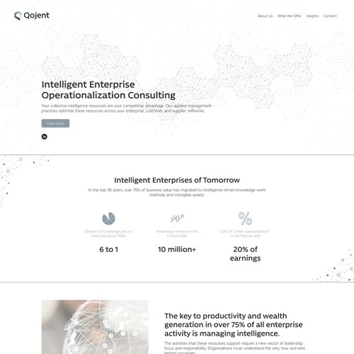 Viewing Enterprise Intelligence as an Asset with Qojent