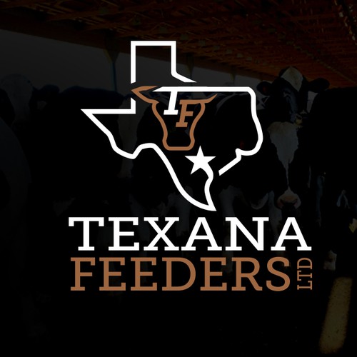 Classic Logo for a Texas based cattle operation