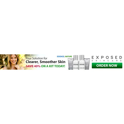 Skin Care Banner Ads